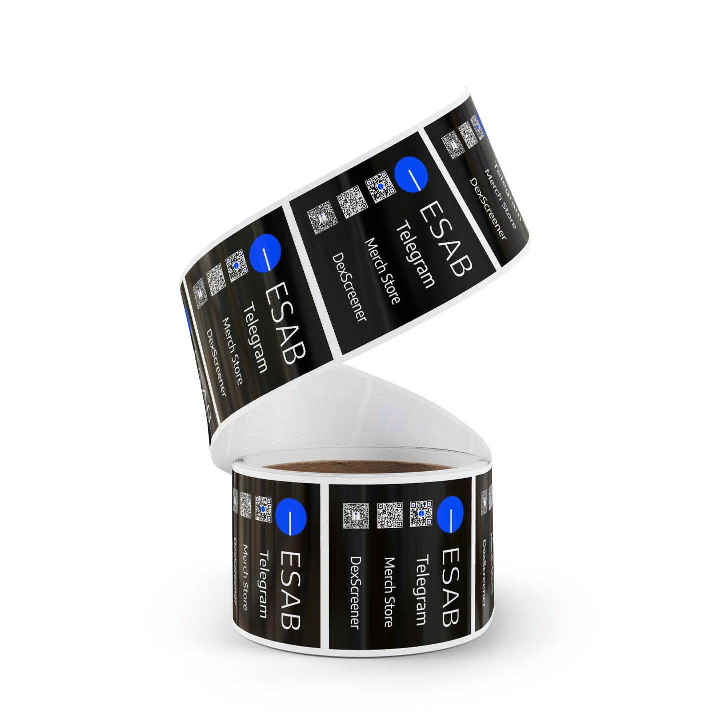 Square Sticker Label Rolls