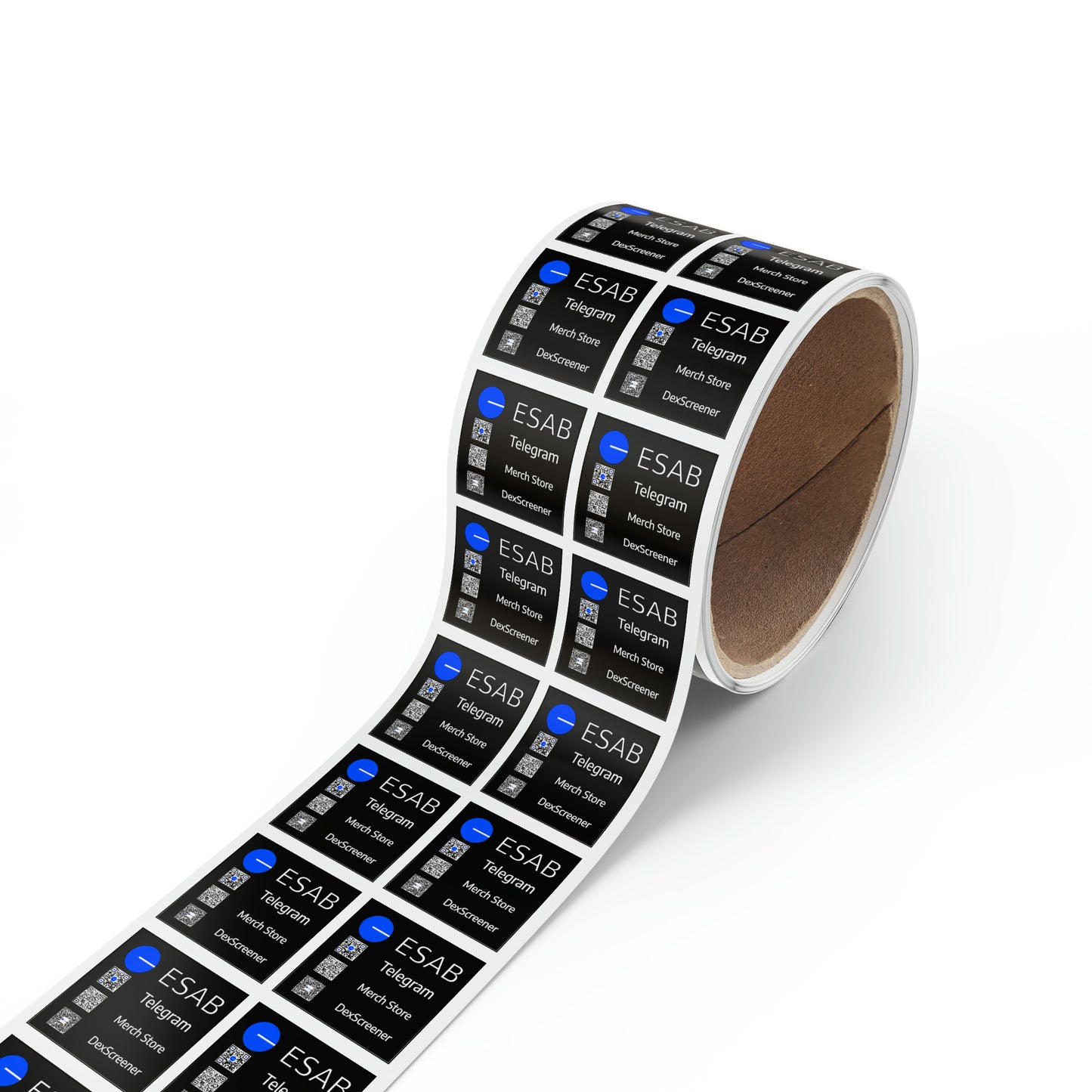 Square Sticker Label Rolls
