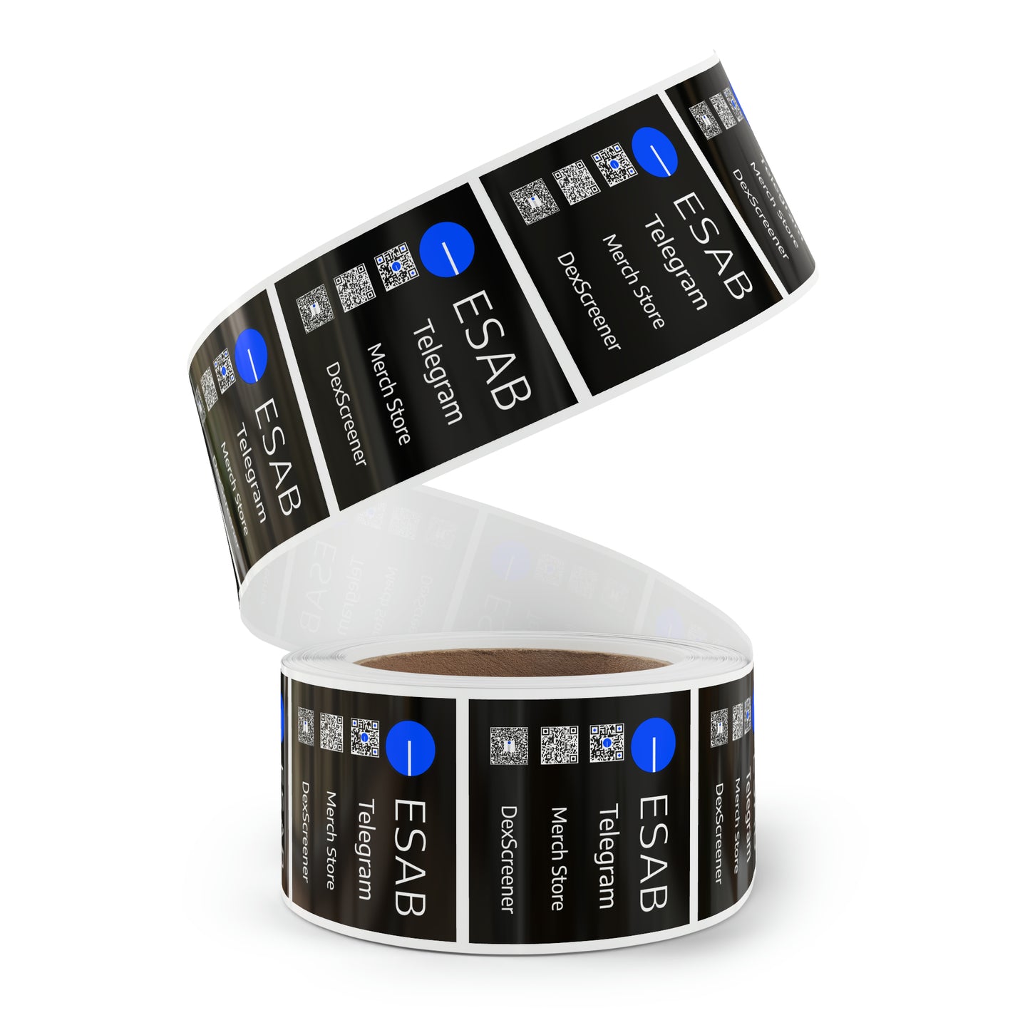 Square Sticker Label Rolls