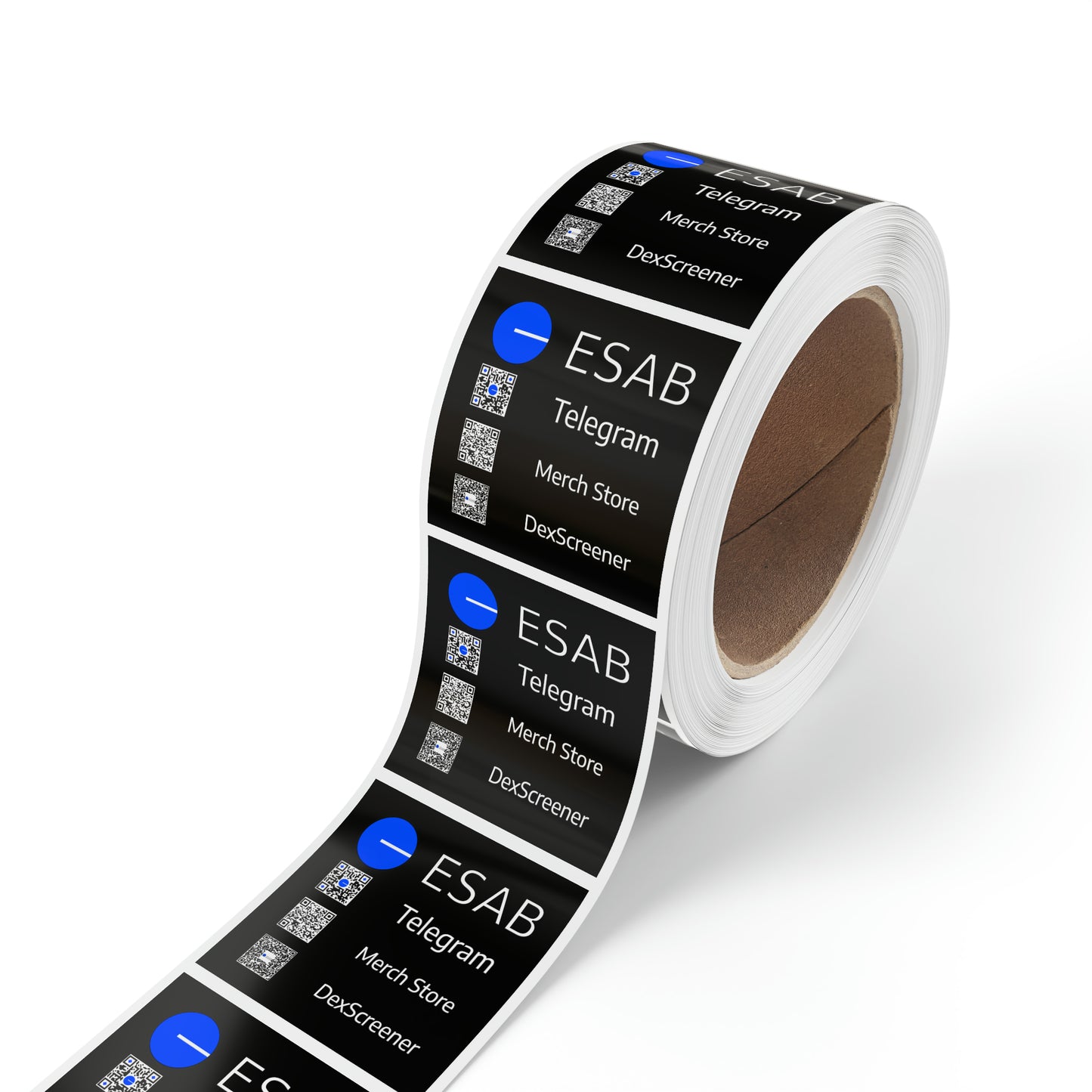 Square Sticker Label Rolls