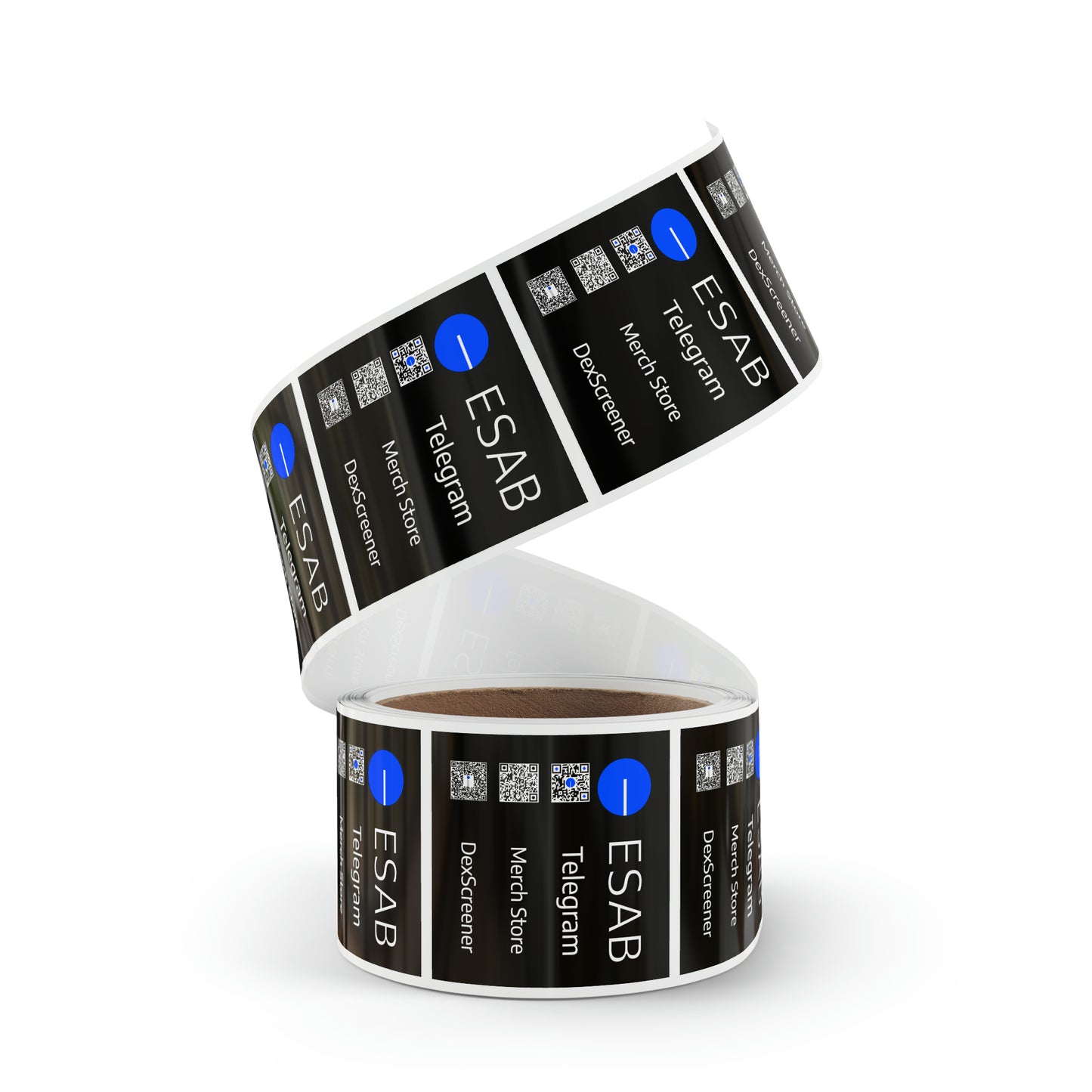 Square Sticker Label Rolls