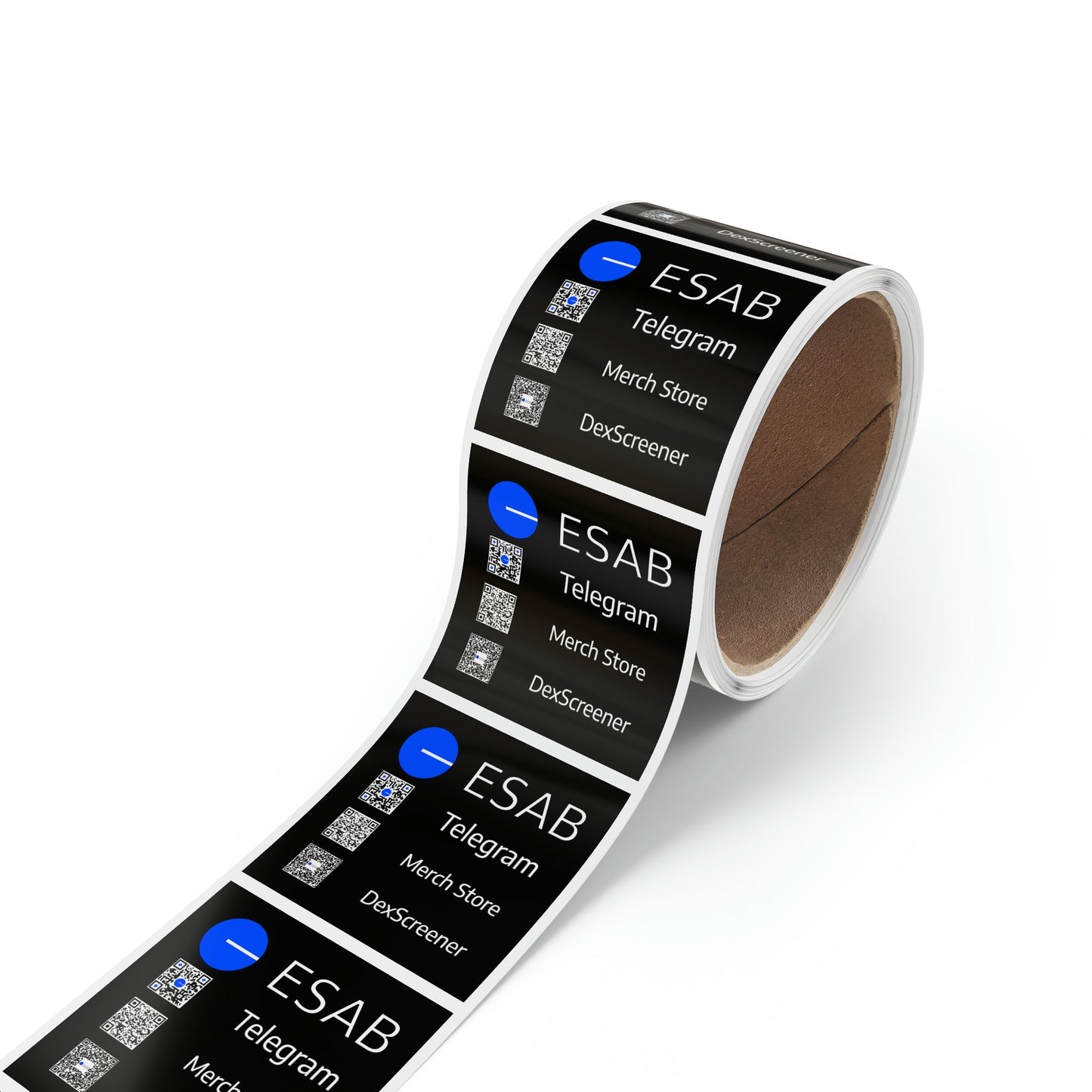 Square Sticker Label Rolls