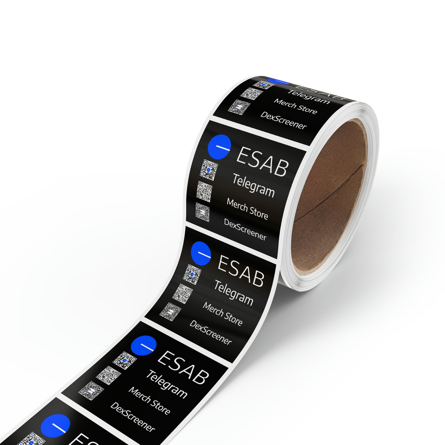 Square Sticker Label Rolls