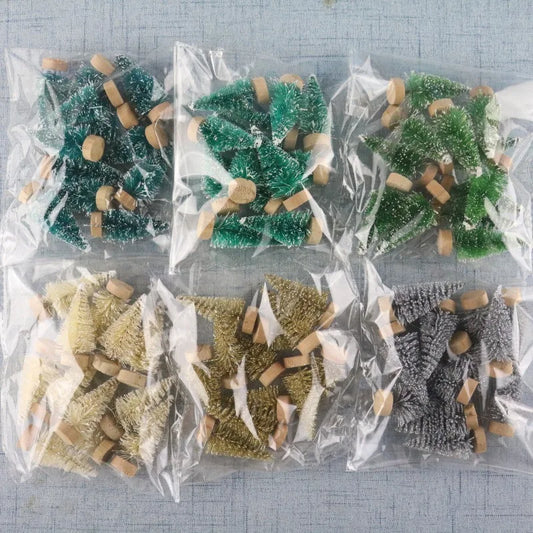 12 Piece Mini Christmas trees!